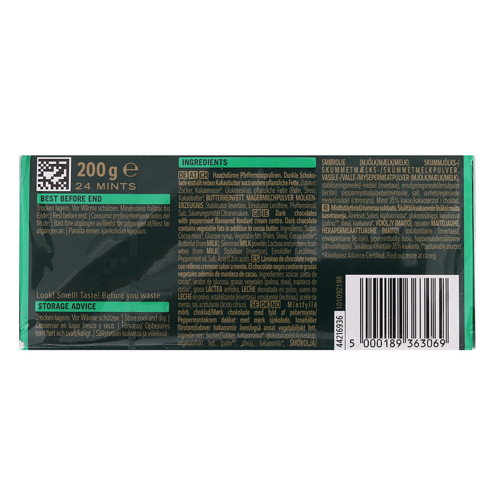 After Eight Mint Chocolate Thins Box 200g