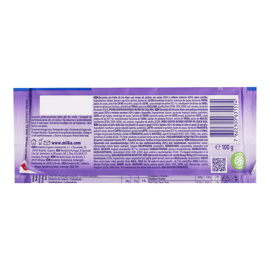Milka Oreo Milk Chocolate Bar 100g