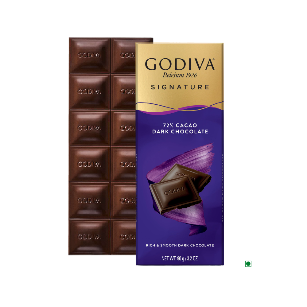 Godiva Dark 72% Bar 90g