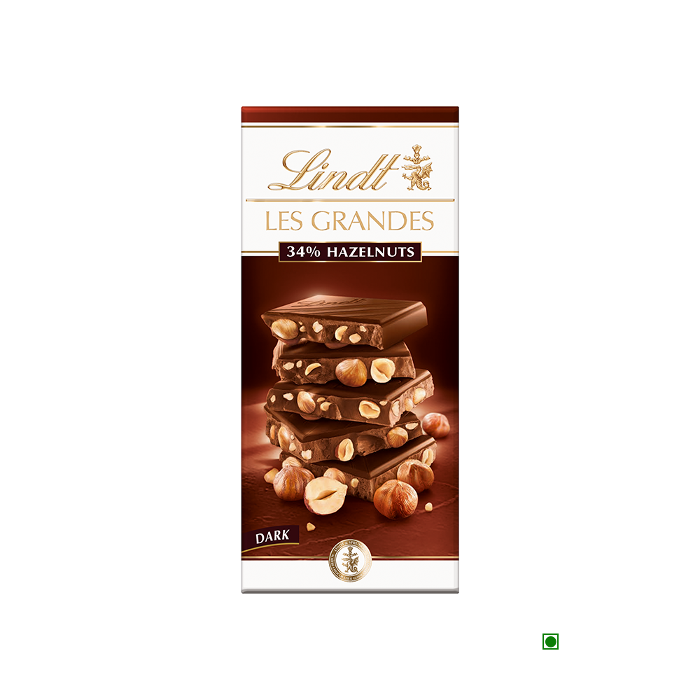 Lindt Grand Hazelnut Dark Bar 150g