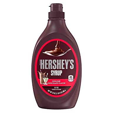 Hersheys Chocolate Syrup Fat Free Genuine Flavour (Imported U.S.A) 680g