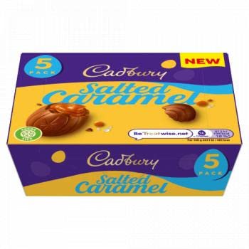 Cadbury Milk Chocolate Egg With Salted Caramel Centre 5 Pieces 200g (UK)