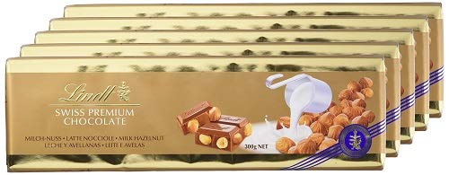 Lindt Gold Bar, Hazelnut, 300g