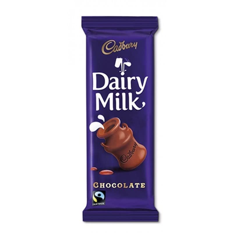 Cadbury Dairy Milk Chocolate The Classic Creamy Taste Original 80g (Imported)