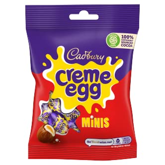 Cadbury Creme Mini Egg Milk Chocolate With Soft Fondant Centre 78g (UK)