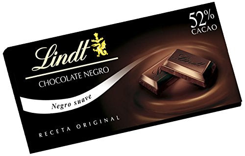 Lindt chocolate Negro 52% Receta Original 125 g