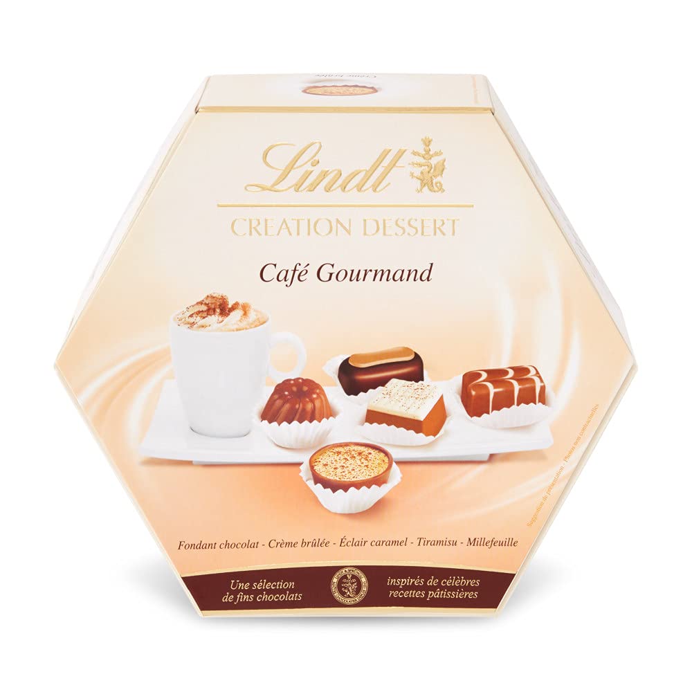 Lindt Creation Dessert, Assorted Chocolate Gift Box, Great for Holiday Gifting 196g