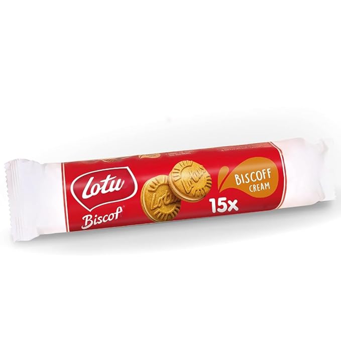 Lotus Biscoff Sandwich Cookies with Biscoff Cream – 150g (Imported)