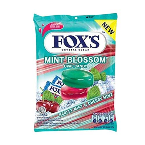 Fox's Crystal Clear Mint Blossom Oval Candy (125 Gms)
