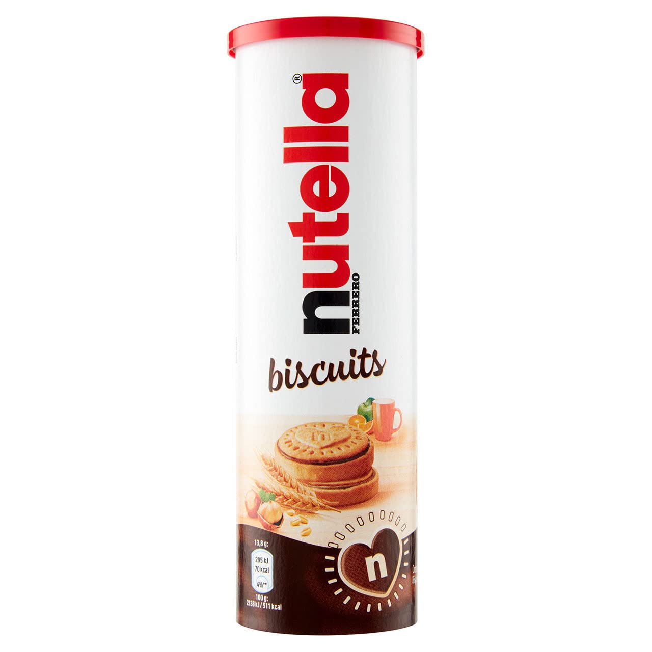 Nutella Biscuits Tube Filed Inside With Nutella Chocolate 166g