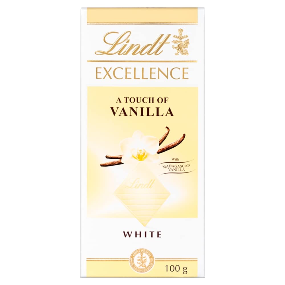 Lindt Excellence A Touch Of Vanilla White 100g