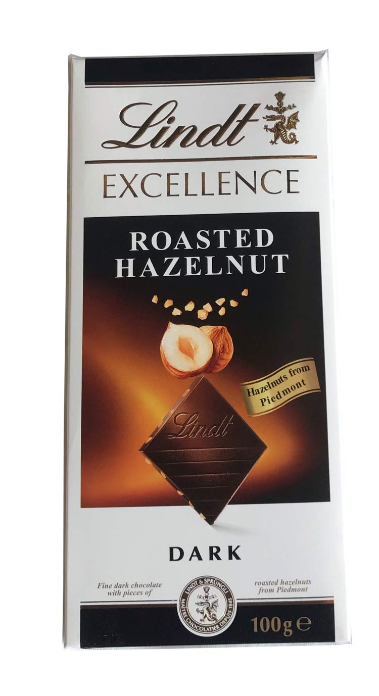 Lindt Roasted Hazelnut Excellence Bar, 100 g