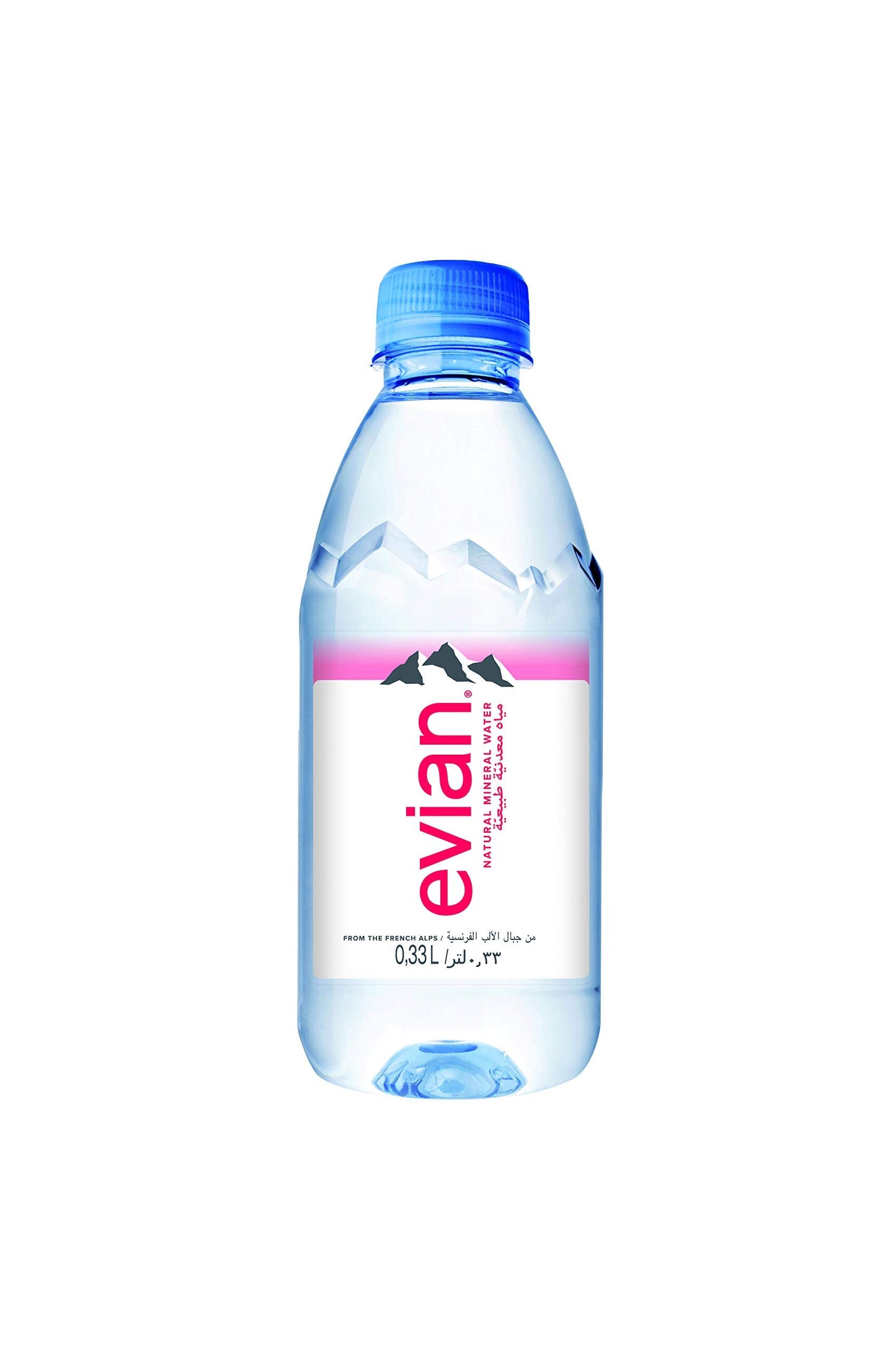 Evian Eau Natural Mineral Water Bottle, 330 ml