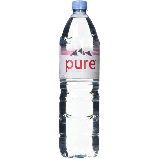 Evian Pure Natural Mineral Water, 1500 ml