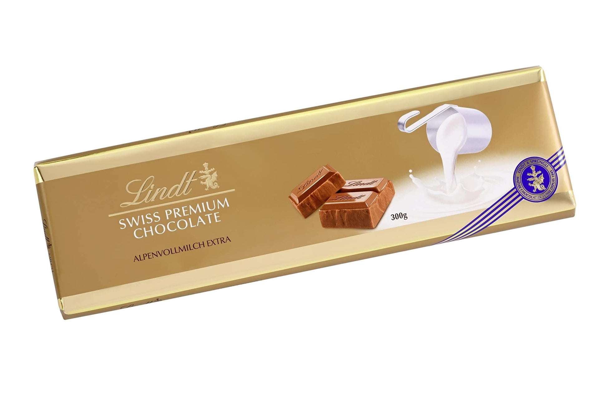 Lindt Alpine Milk Extra Large Chocolate Bar - 300 Grams