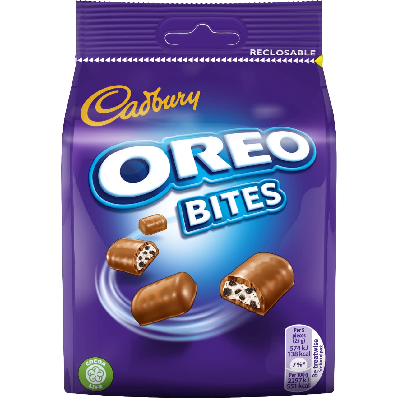 Cadbury Oreo Bites Chocolate Packet, 110g
