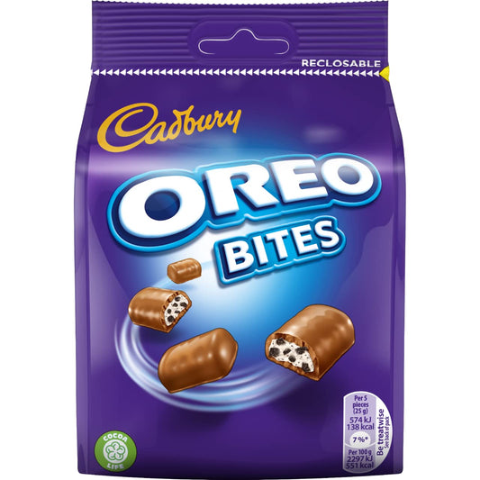 Cadbury Oreo Bites Chocolate Packet, 110g