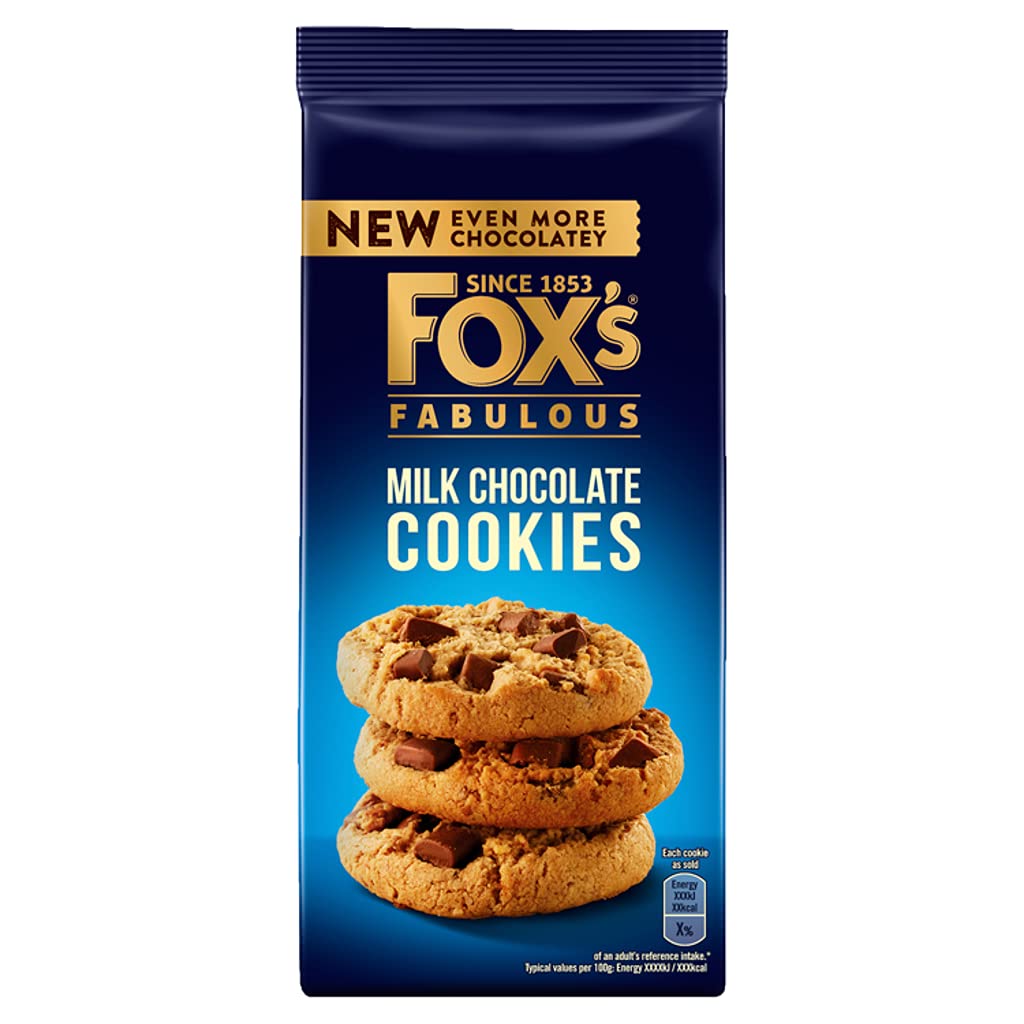 Fox's Milk Chocolate Cookies 180G