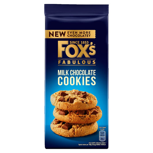 Fox's Milk Chocolate Cookies 180G