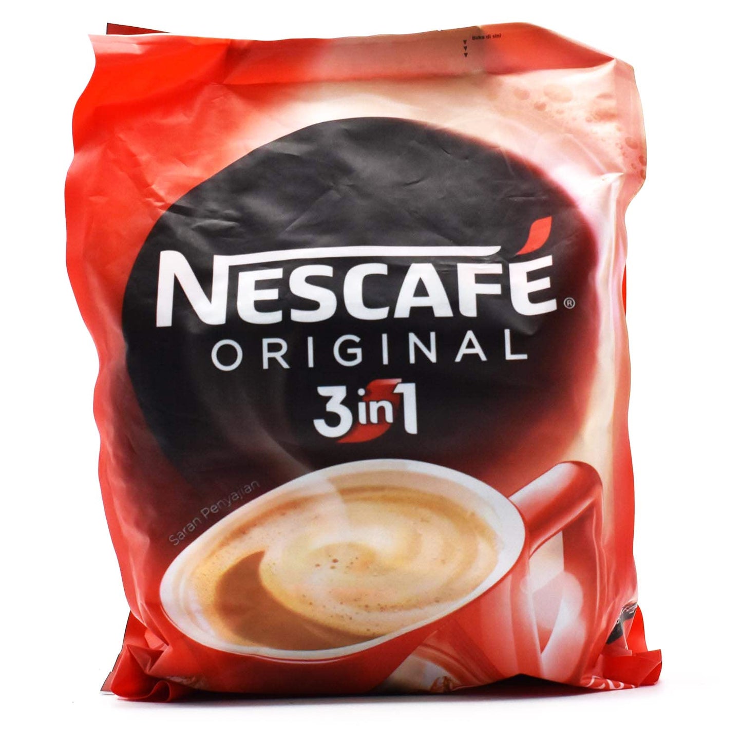 NESCAFÉ 3 In 1 Original Soluble Ground Coffee Beverage,30 Sachets Bag