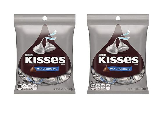Hershey's Kisses Milk Chocolate 150g (Pack of 2)