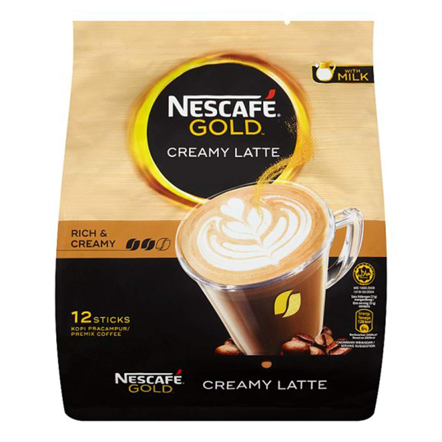 Nescafe Gold, Creamy Latte, Coffee, 372 g