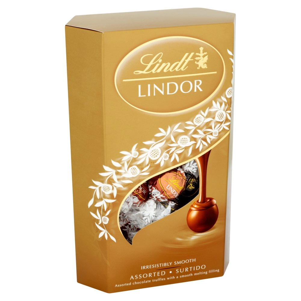 Lindt Lindor Assorted Chocolate Box, 337g