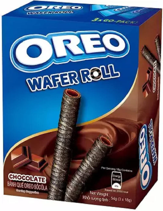 Cadbury Oreo Chocolate Wafer Roll 54g Brittles (5 X 10.8 G)