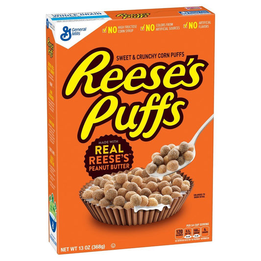 General Mills Reese's Puffs Cereal (Multicolour, 368g)