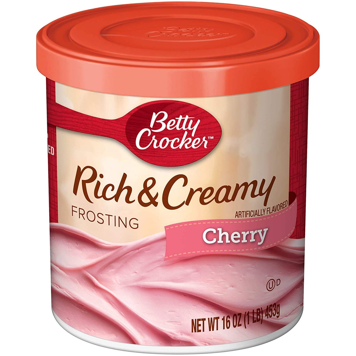 Betty Crocker Rich & Cream Frosting Cherry, 453 g