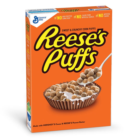 General Mills Cereal Reeses Peanut Butter Puff, 368g