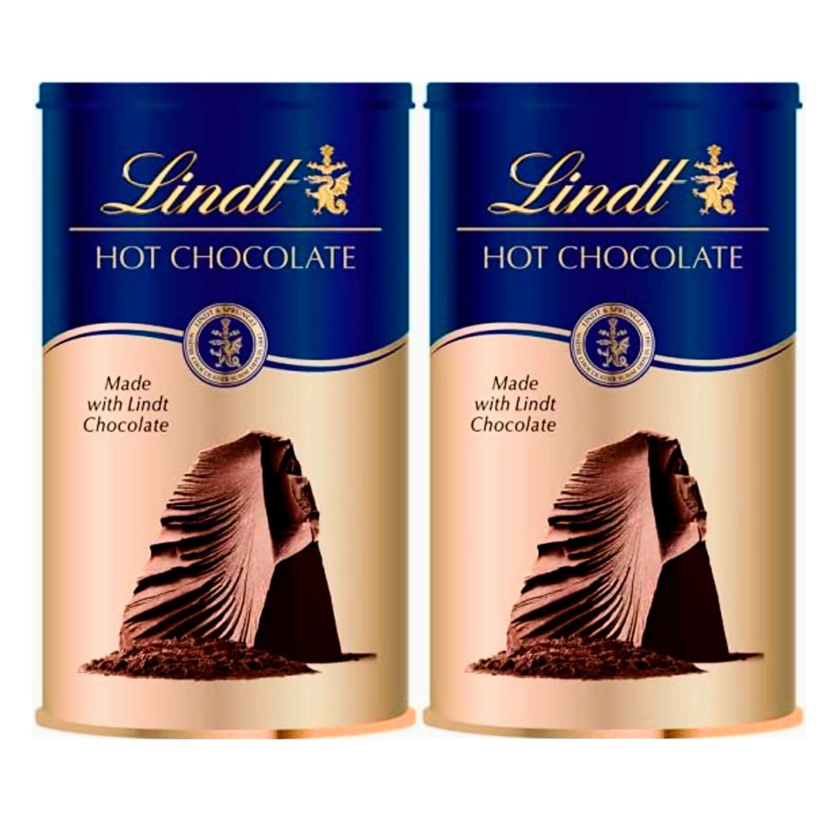 Lindt Hot Chocolate, 300g A Rich & creamy Drink Made With Lindt Chocolate (Pack Of 2)