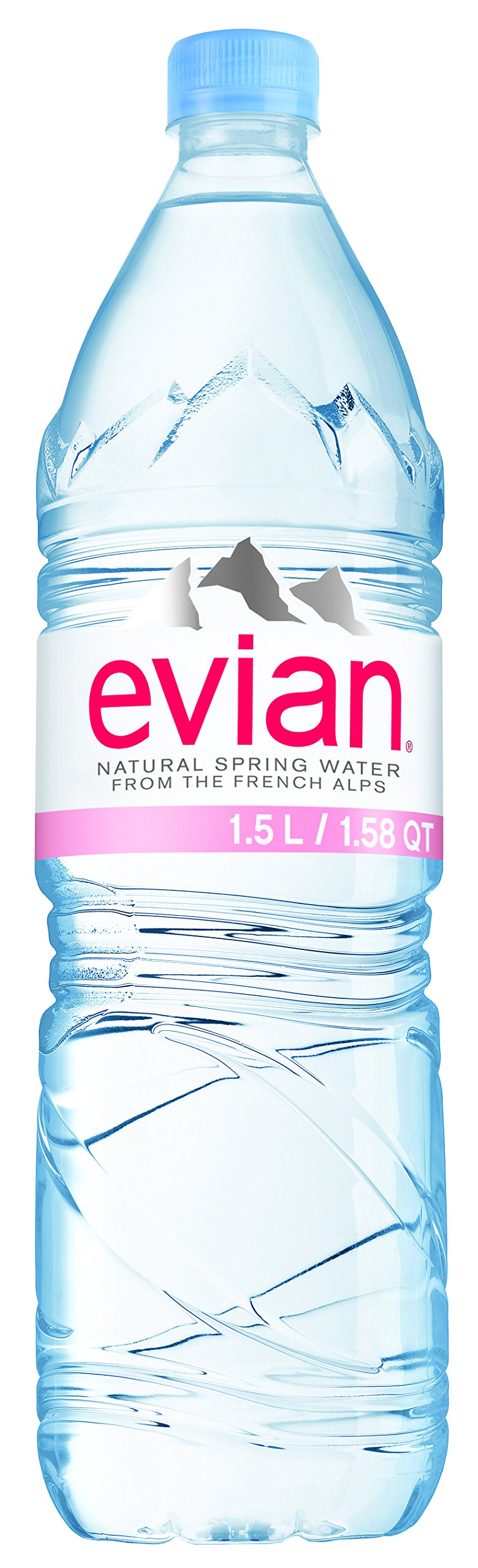 Evian Natural Spring Mineral Water 1.5 Litre (Pack of 4)
