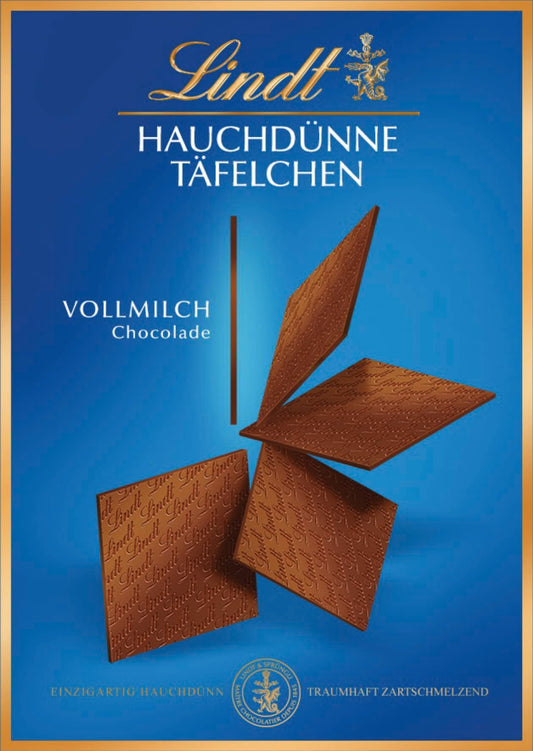 Lindt Hauchdünne Täfelchen Vollmilch 125g