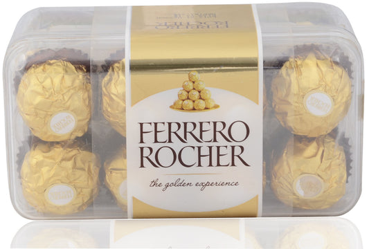 Ferrero Rocher Chocolate Covered Wafer Biscuit, 200g Box
