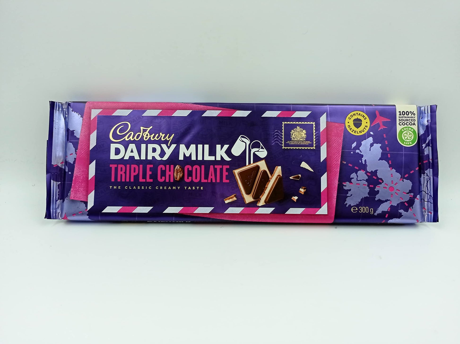Cadbury Dairy Milk Triple Chocolate 300g