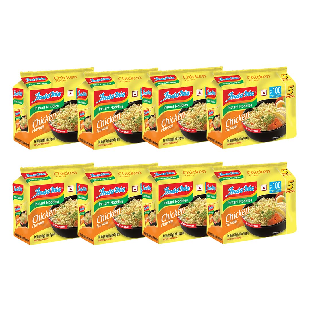 Indomie Instant Noodles Chicken Flavour (Pack Of 40), 72 grams
