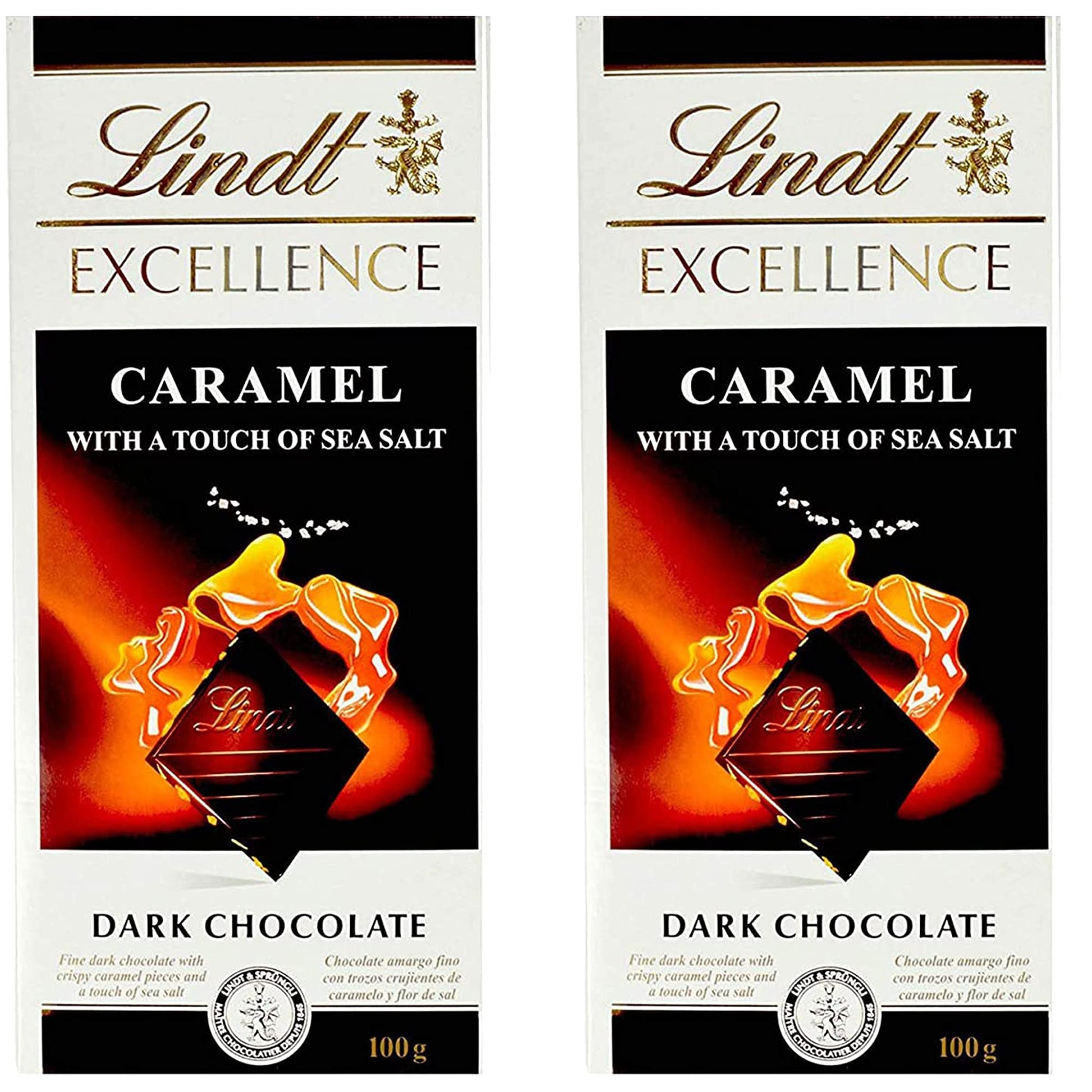 Lindt Excellence Chilli Intense Chocolate, 2 X 100 g