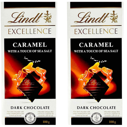Lindt Excellence Chilli Intense Chocolate, 2 X 100 g