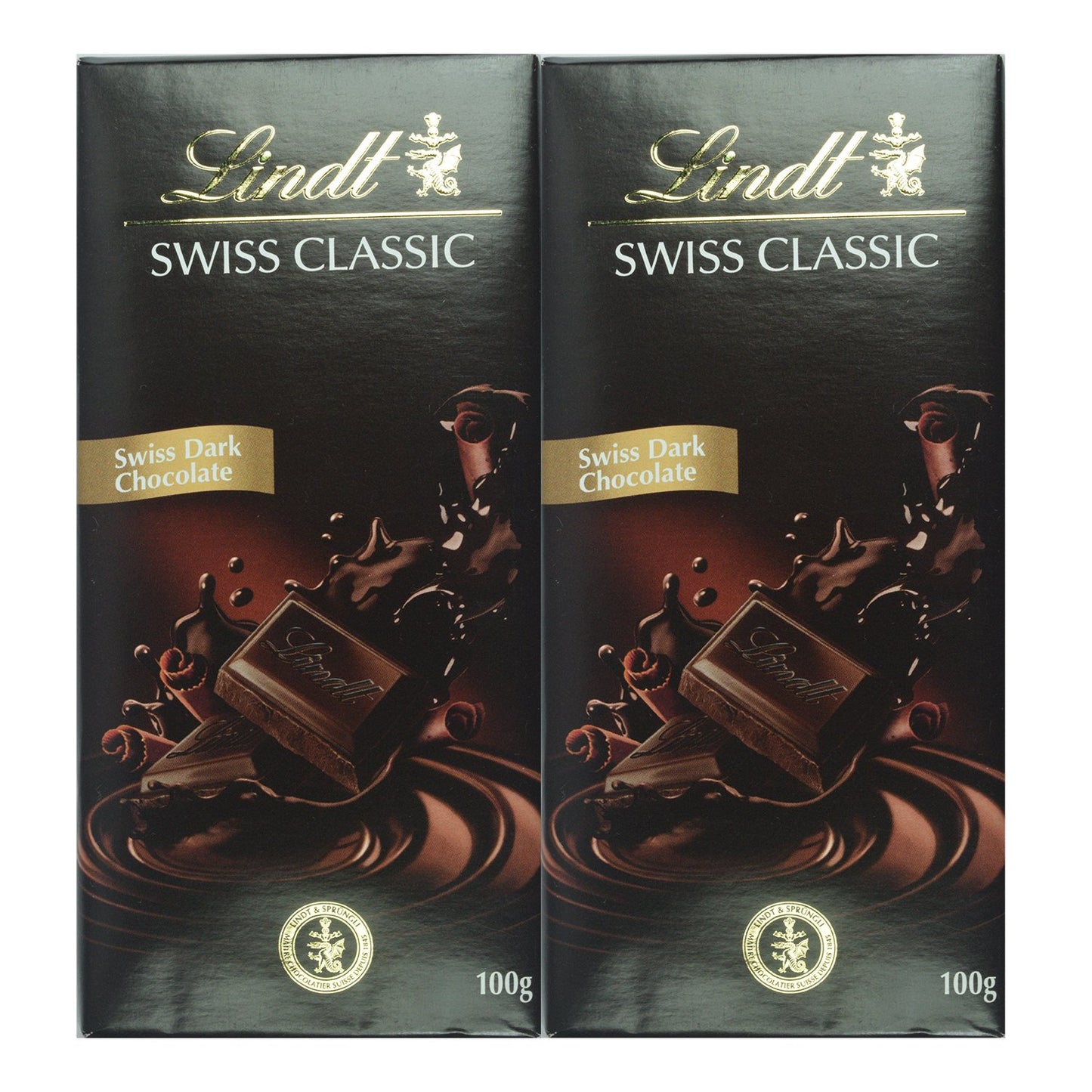 Lindt Swiss Classic Chocolate, Surfin, 2 X 100 G
