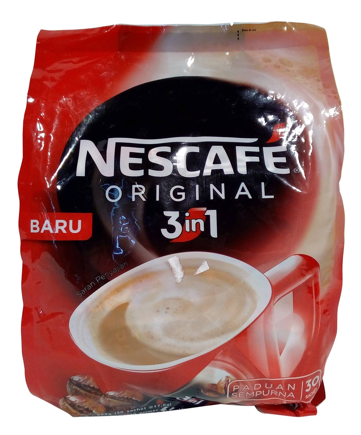 Nescafe Original Coffee Mix - 3 in 1, 525g Pouch