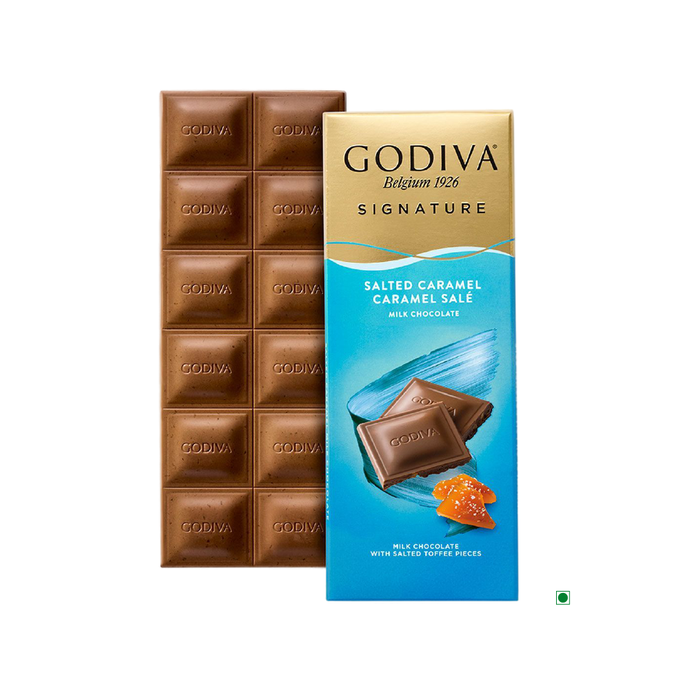 Godiva Milk Salted Caramel Bar 90g