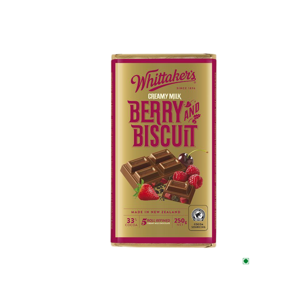 Whittakers Berry & Biscuit Bar 250g