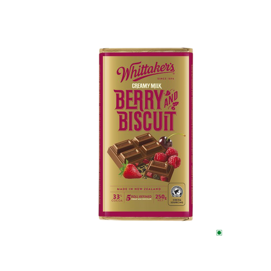 Whittakers Berry & Biscuit Bar 250g