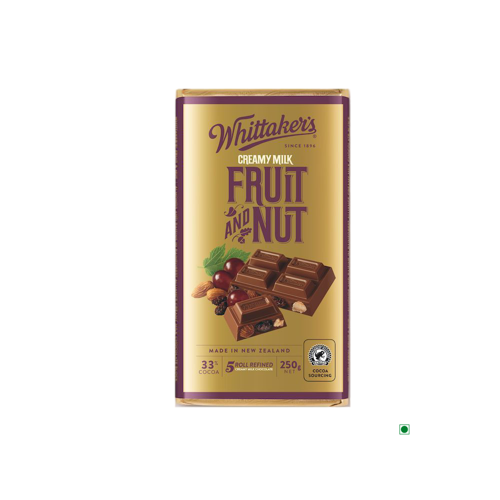 Whittakers Fruit & Nut Bar 250g