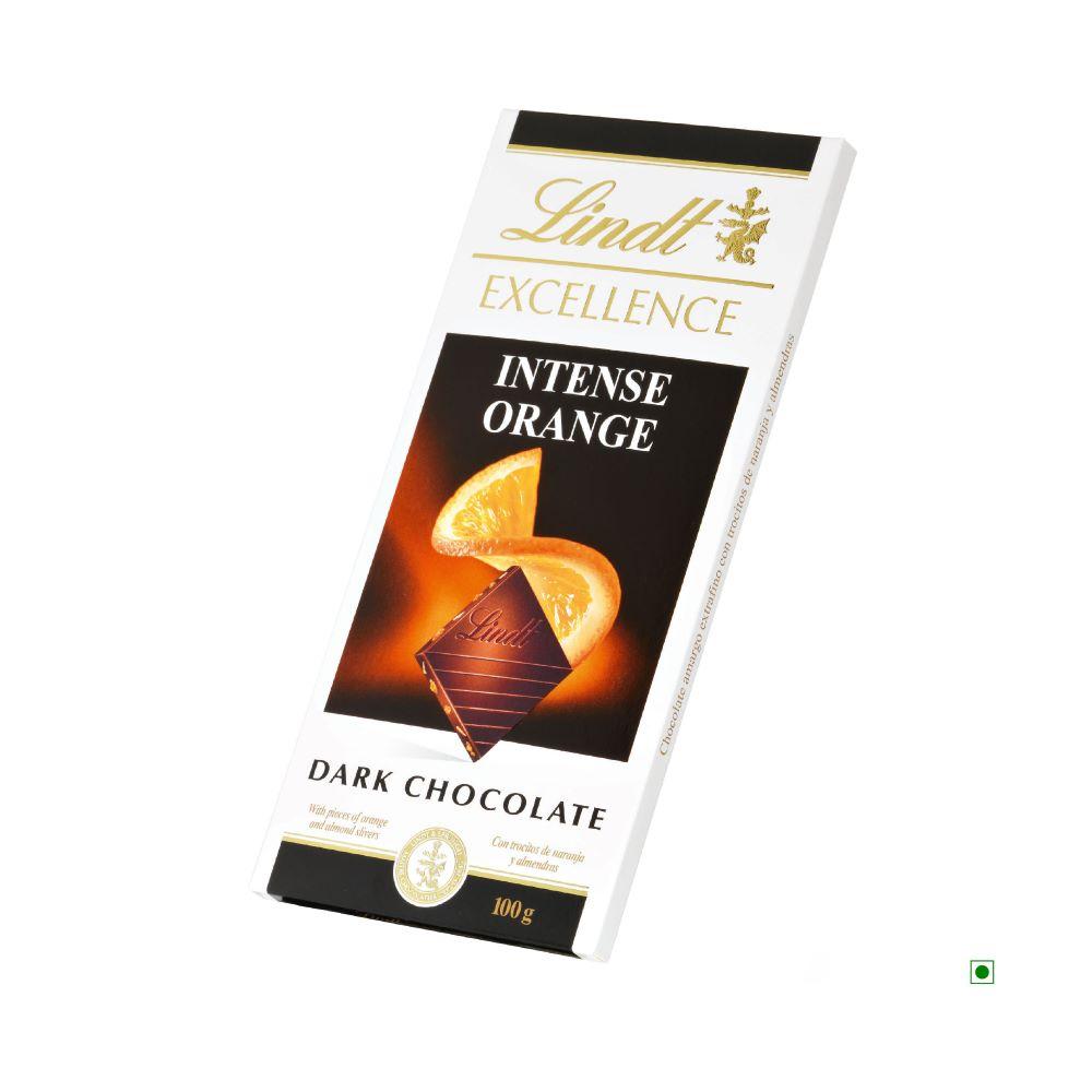 Lindt Excellence Orange Intense Bar 100g