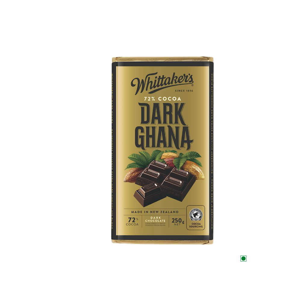 Whittakers Dark Ghana Bar 250g