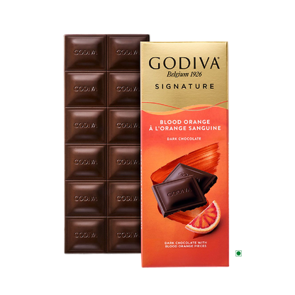 Godiva Dark Blood Orange Bar 90g
