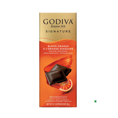 Godiva Dark Blood Orange Bar 90g