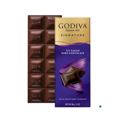 Godiva Dark 72% Bar 90g